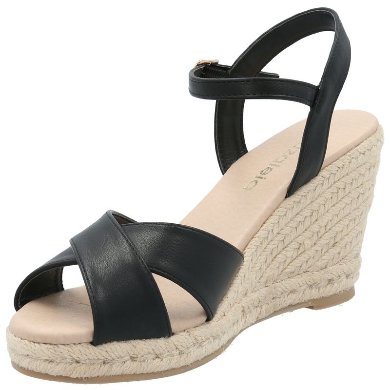 Sandalia Mujer Sasha Negro Azaleia