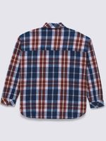 Camisa-Manga-Larga-Mujer-Eliza-II-Azul-Vans