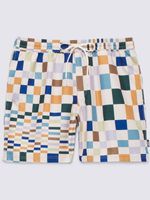 Traje-De-Baño-Hombre-Primary-Print-Elastic-blanco-Vans
