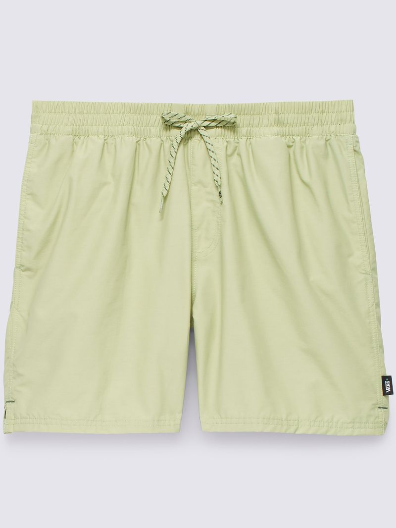 Traje-De-Baño-Hombre-Primary-Solid-Elastic-Verde-Claro-Vans