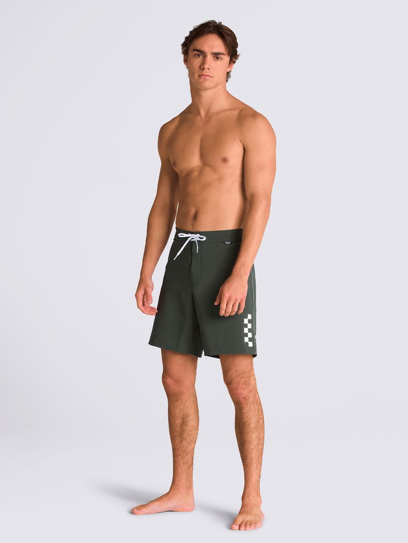 Traje-De-Baño-The-Daily-Solid-Verde-Oscuro-Vans