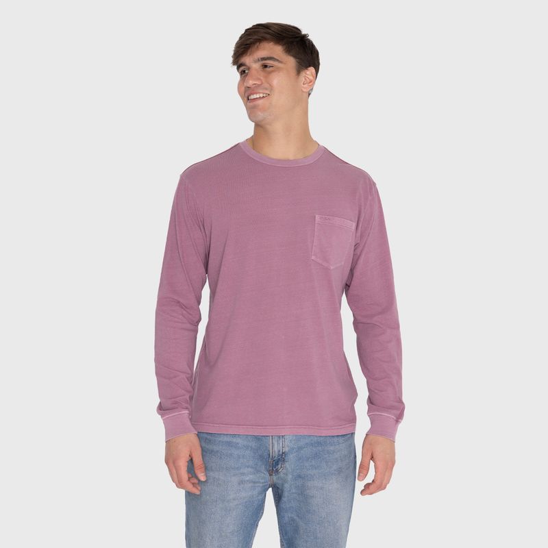 Polera Hombre Ptc Pigment Ls