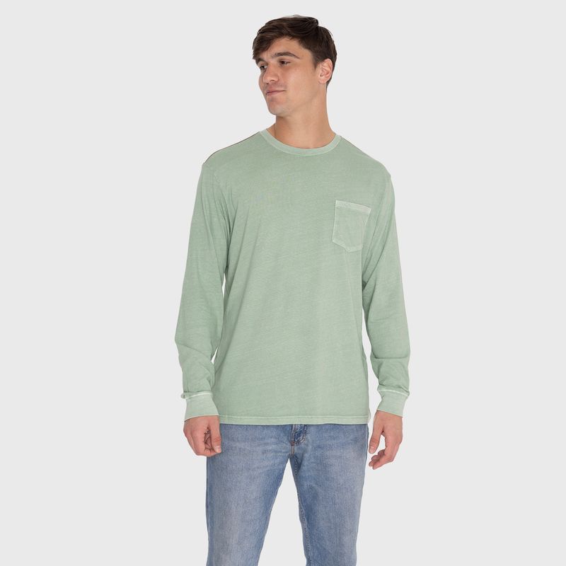 Polera Hombre Ptc Pigment Ls