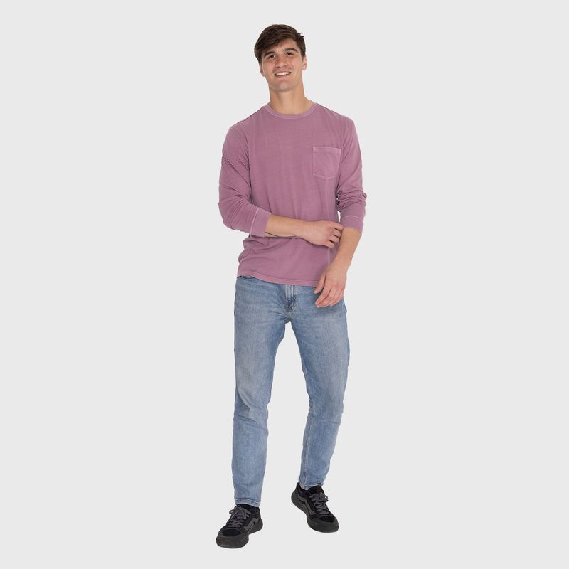 Polera Hombre Ptc Pigment Ls