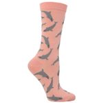 Calcetin-Bambu-Mujer-Dolphin-Rosado-Rockford