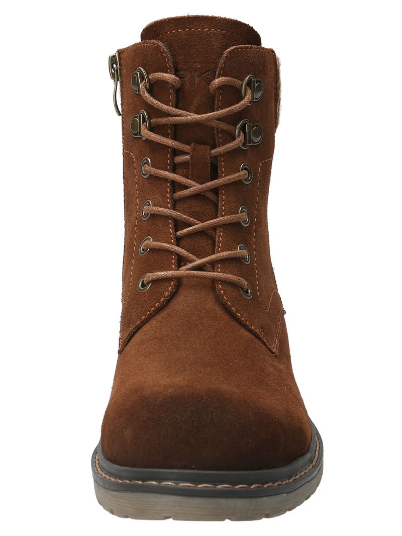 Botín Cuero Mujer Malham Café Rockford-Rockford Chile