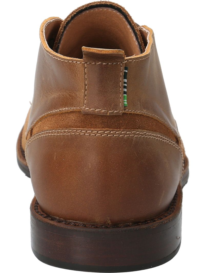 Botín Cuero Hombre Rack Café Rockford