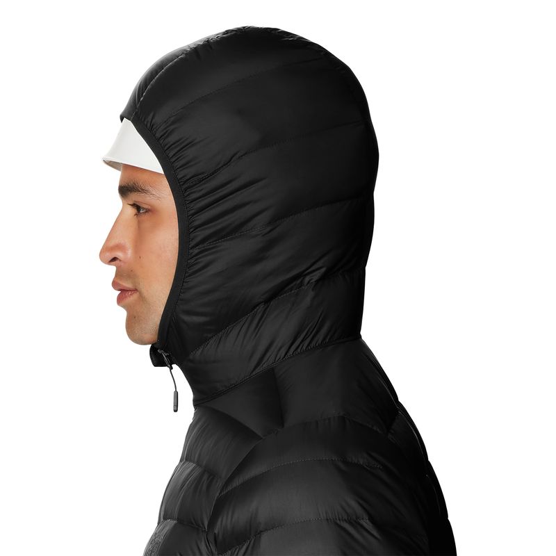 Parka Outerwear Hombre Glen Alpine Hooded Negro