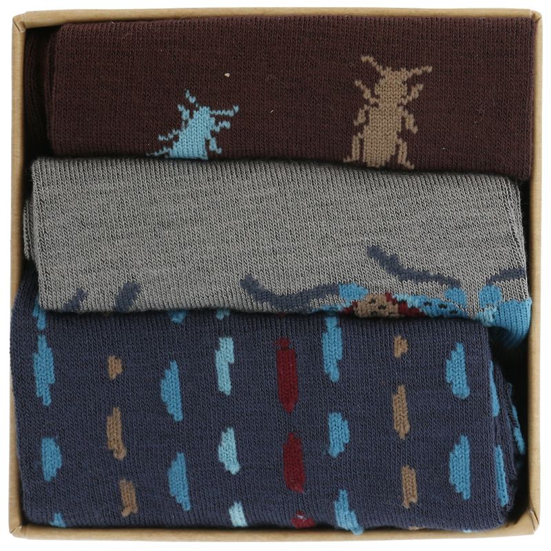 Calcetin-Bambu-Hombre-Pack-Gift-Esc-MultiColor-Rockford