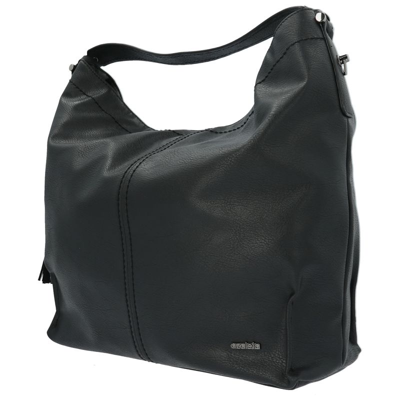 Cartera-Elaine-hobo-Negro-Azaleia