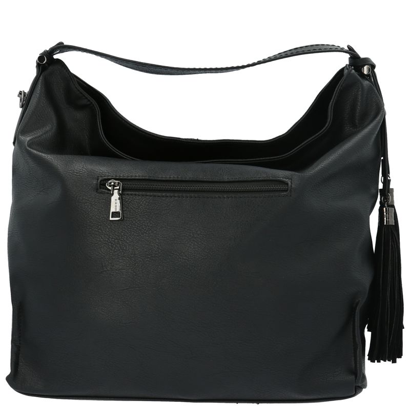Cartera-Elaine-hobo-Negro-Azaleia
