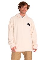 Poleron-Casual-Unisex-Microfleece-Pullover-Hoodie-Beige-Crudo-Cat