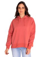 Poleron-Casual-Mujer-Fleece-Oversized-Cozy-Hoodie-Rojo-Cat