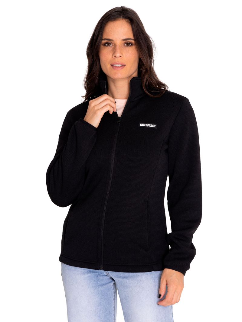 Polar-Casual-Mujer-W-Foundation-Sweater-Fleece-Negro-Cat