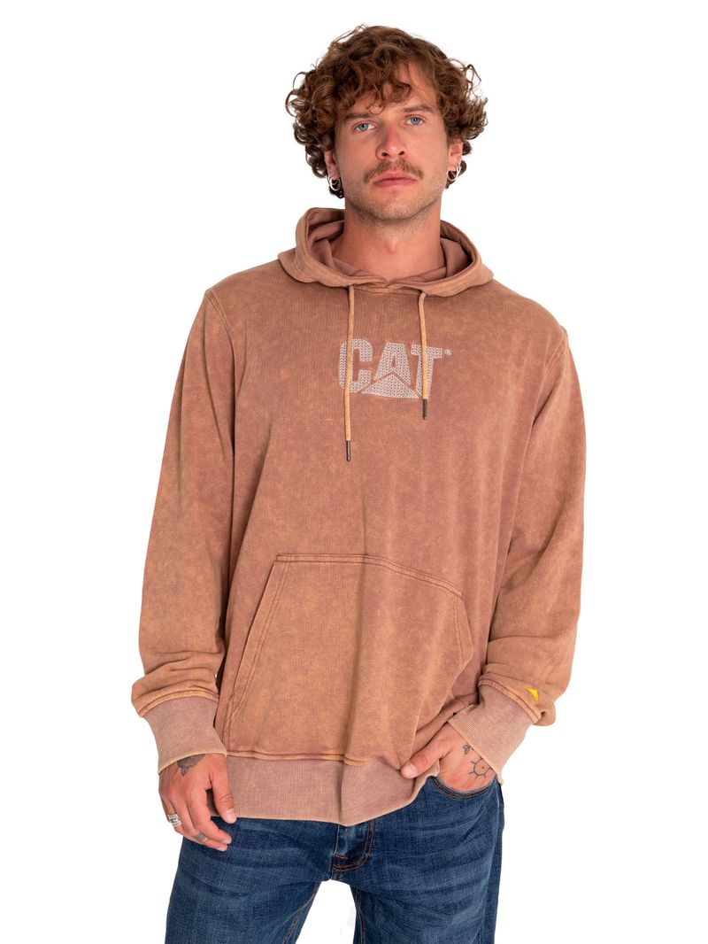 Poleron-Casual-Unisex-Heritage-Uniform-Embroidered-Hoodie-Gris-Cat