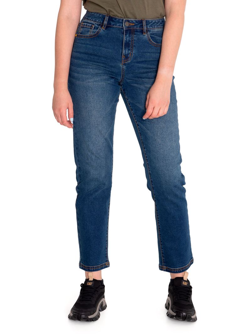 Jeans-Denim-Mujer-Triblend-Stretch-Denim-High-Rise-Straight-Rojo-Cat