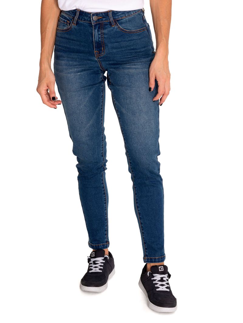 Jeans-Denim-Mujer-Triblend-Stretch-Denim-Mid-Rise-Skinny-Rojo-Cat