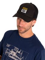 Jockey-Casual-Hombre-Cat-Diamond-Plate-Unstructured-Mesh-Back-Hat-Negro-Cat
