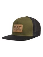 Jockey-Casual-Hombre-Leather-Diesel-Power-Flat-Bill-Cap-Verde-Cat