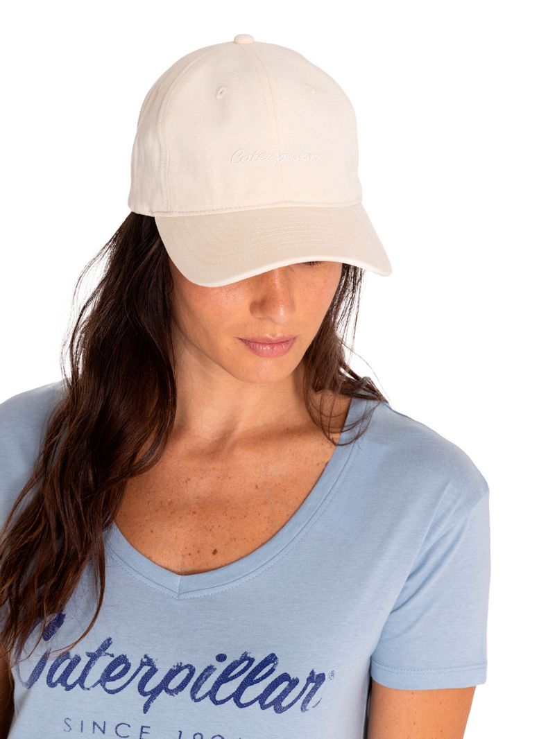 Jockey-Casual-Mujer-W-S-Script-Hat-Beige-Crudo-Cat
