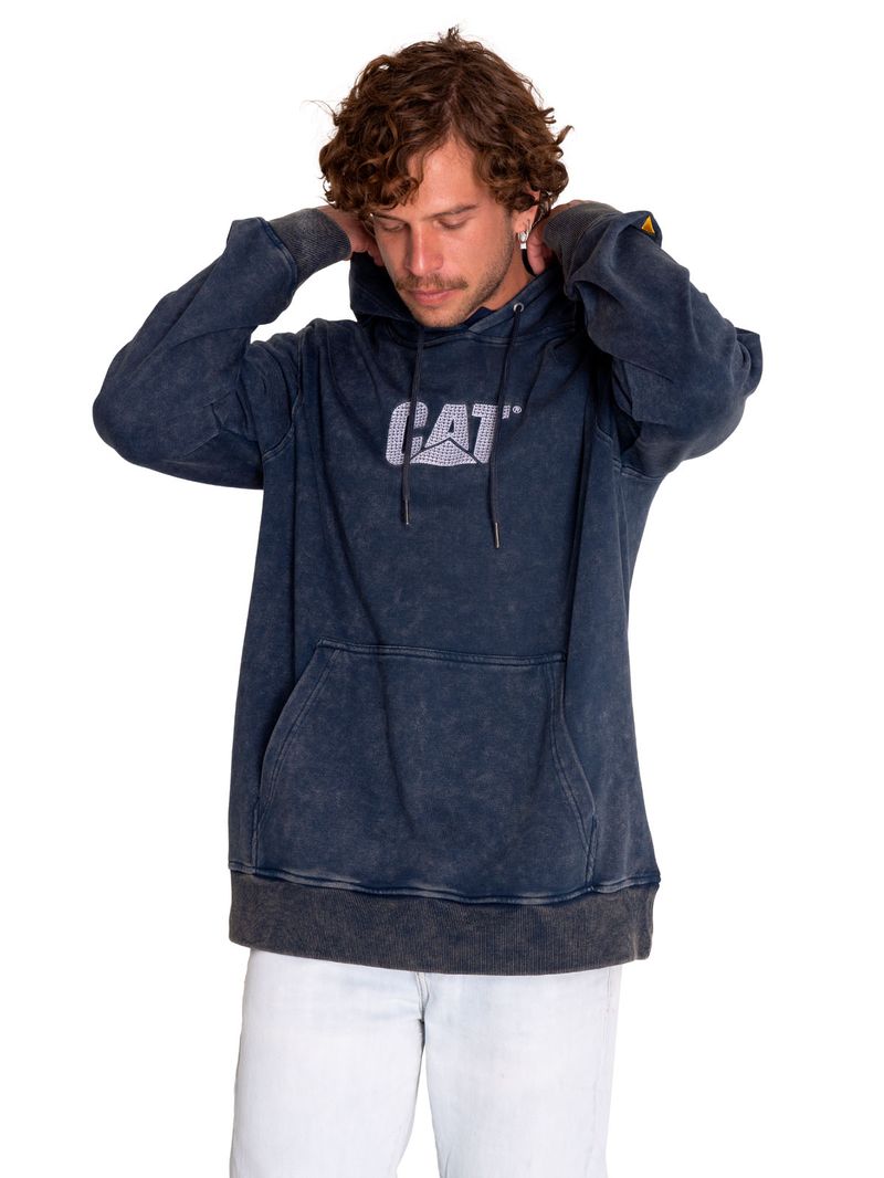 Poleron-Casual-Hombre-Heritage-Uniform-Embroidered-Hoodie-Azul-Cat