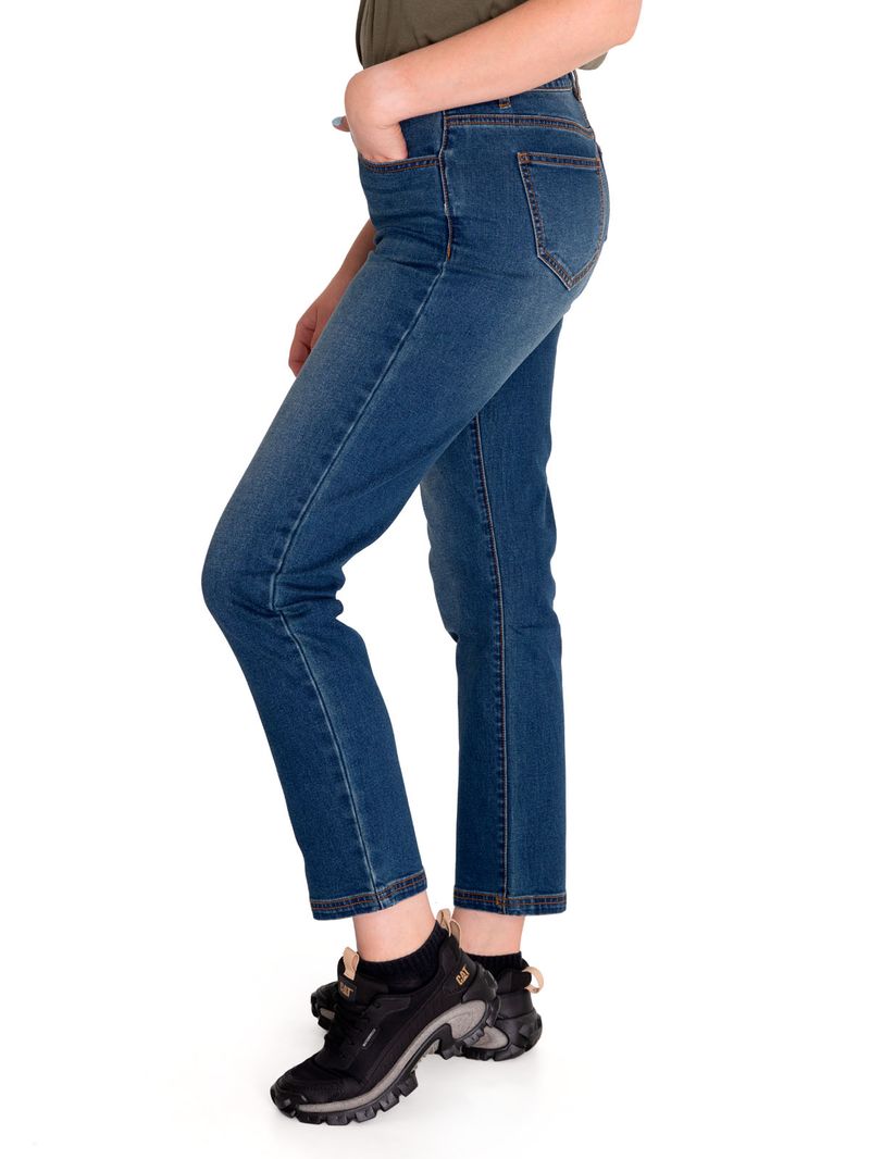Jeans-Denim-Mujer-Triblend-Stretch-Denim-High-Rise-Straight-Rojo-Cat