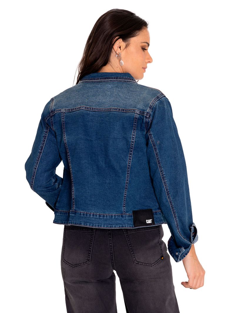 Chaqueta Mujer Foundation Denim Jacket Cat