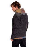 Chaqueta-Casual-Hombre-Flannel-Lined-Denim-Jacket-Gris-Cat