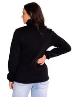 Polar-Casual-Mujer-W-Foundation-Sweater-Fleece-Negro-Cat