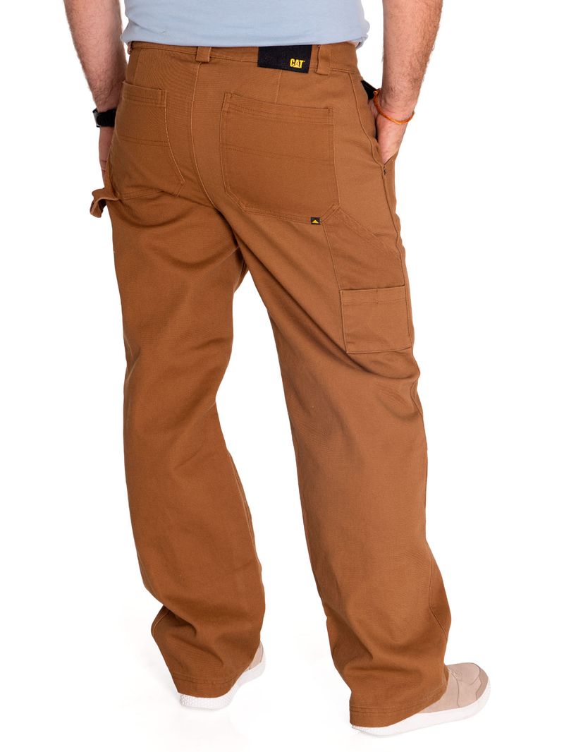Pantalon-Casual-Hombre-Twill-Carpenter-Straight-Pant-Cafe-Cat