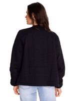 Chaqueta-Casual-Mujer-Heritage-Uniform-Lightweight-Quilted-Jacket-Negro-Cat