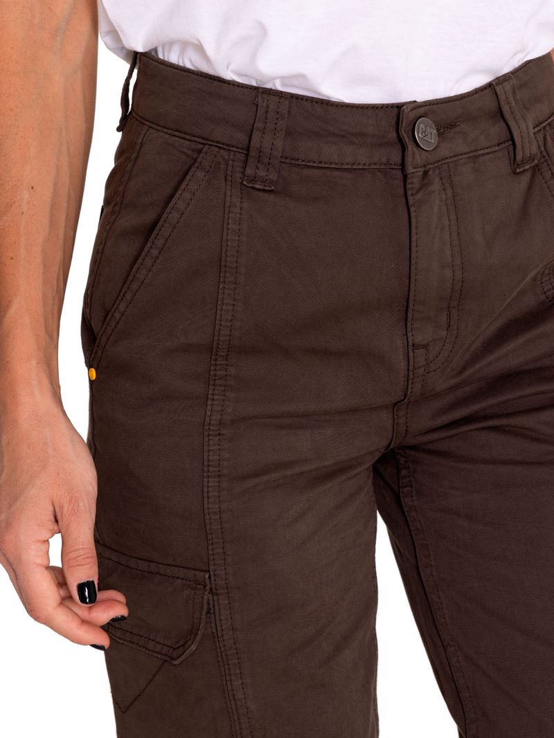 Pantalon Casual Mujer Heritage Uniform High-Rise Cargo Pant Negro Cat