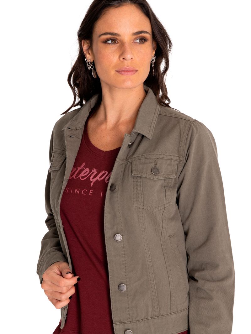 Chaqueta-Denim-Mujer-W-Foundation-Denim-Jacket-Verde-Cat
