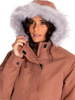 Chaqueta Casual Mujer Mediumweight Insulated Hooded Jacket Gris Cat