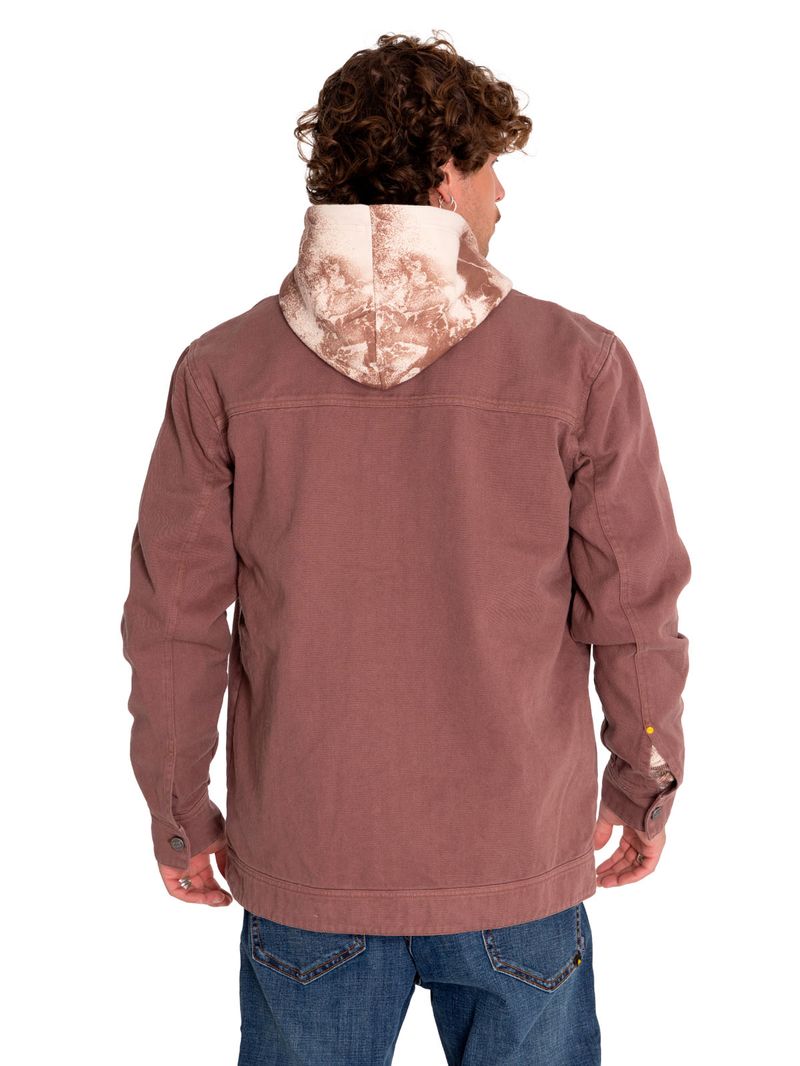 Chaqueta-Casual-Unisex-Heritage-Uniform-Twill-Shirt-Jacket-Gris-Cat