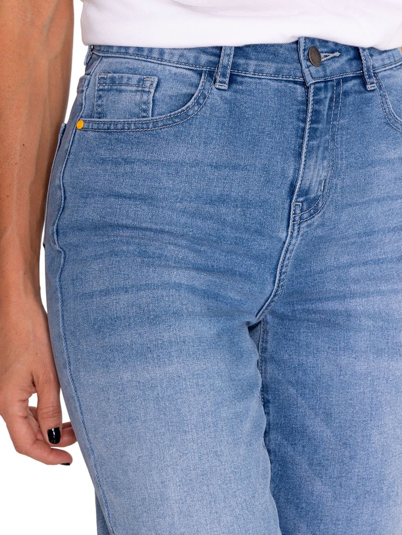 Jeans-Denim-Mujer-Triblend-Stretch-Denim-High-Rise-Straight-Celeste-Cat