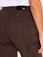 Pantalon Casual Mujer Heritage Uniform High-Rise Cargo Pant Negro Cat