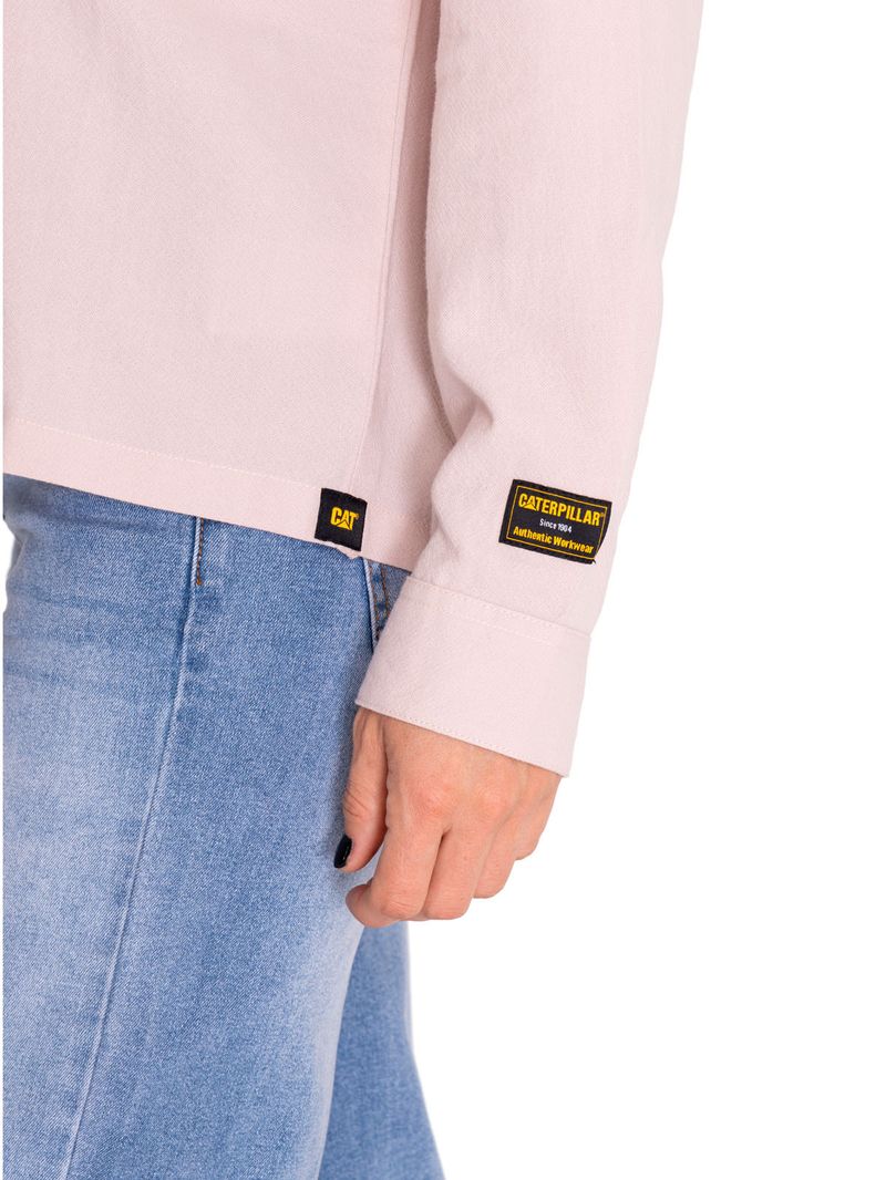 Blusa-Manga-Larga-Casual-Mujer-Heritage-Uniform-Boxy-L-S-Shirt-Morado-Cat