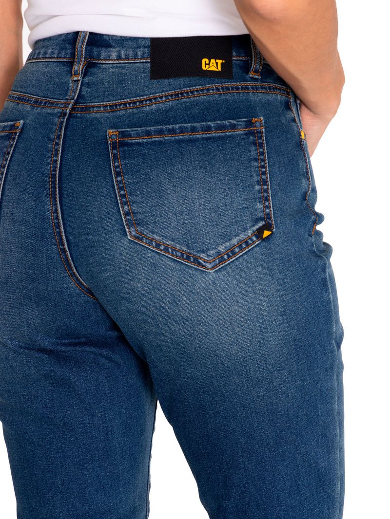 Jeans-Denim-Mujer-Triblend-Stretch-Denim-Mid-Rise-Skinny-Rojo-Cat