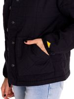 Chaqueta-Casual-Mujer-Heritage-Uniform-Lightweight-Quilted-Jacket-Negro-Cat