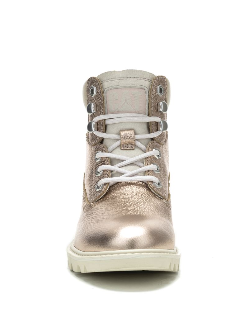 Botin-Cuero-Mujer-Colorado-Womens-Metalizado-Cat
