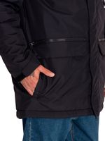 Parka Casual Hombre Mediumweight Insulated Utility Parka Negro Cat