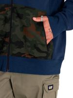Poleron-Casual-Hombre-Utility-Hood-Banner-Full-Zip-Sweatshirt-Azul-Cat