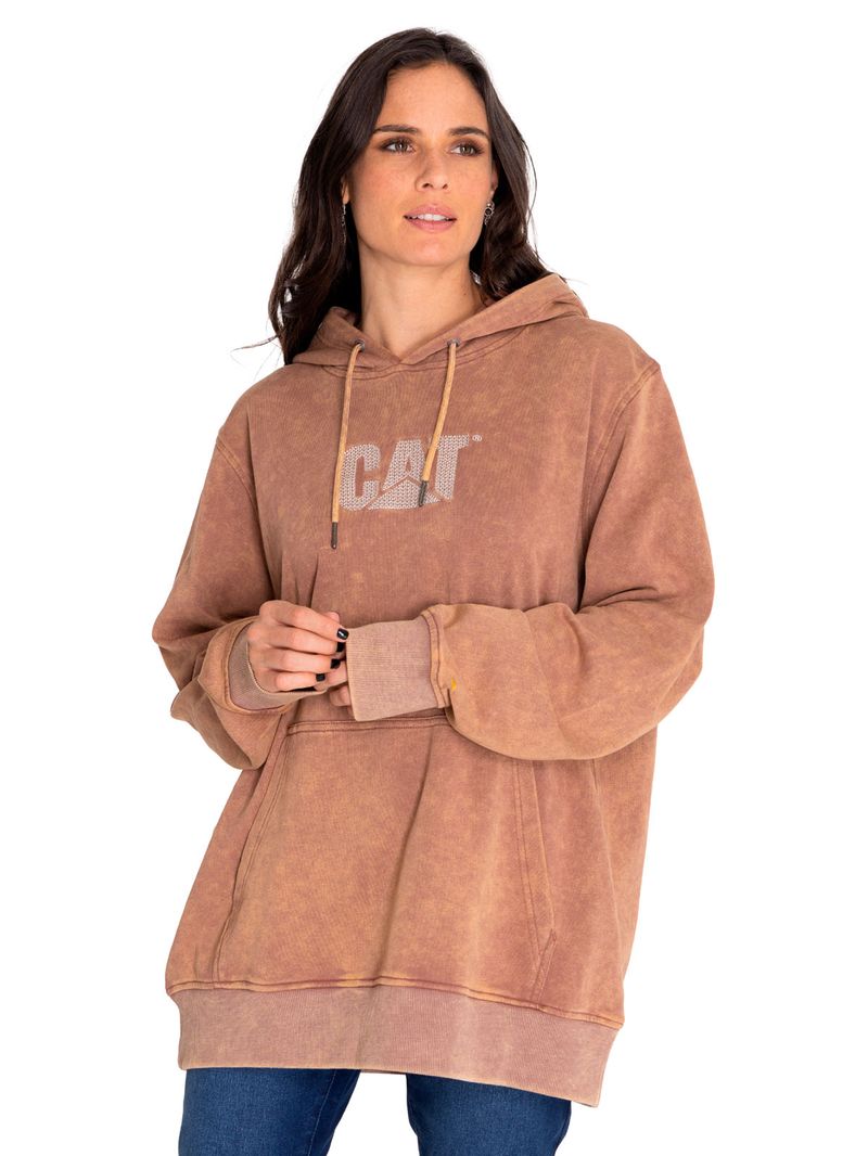 Poleron-Casual-Unisex-Heritage-Uniform-Embroidered-Hoodie-Gris-Cat