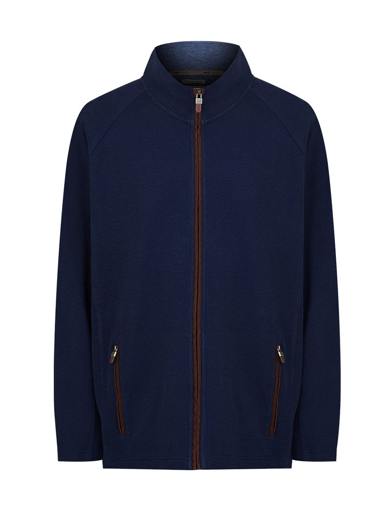 Polerón Algodón Orgánico Hombre Doble Azul Rockford