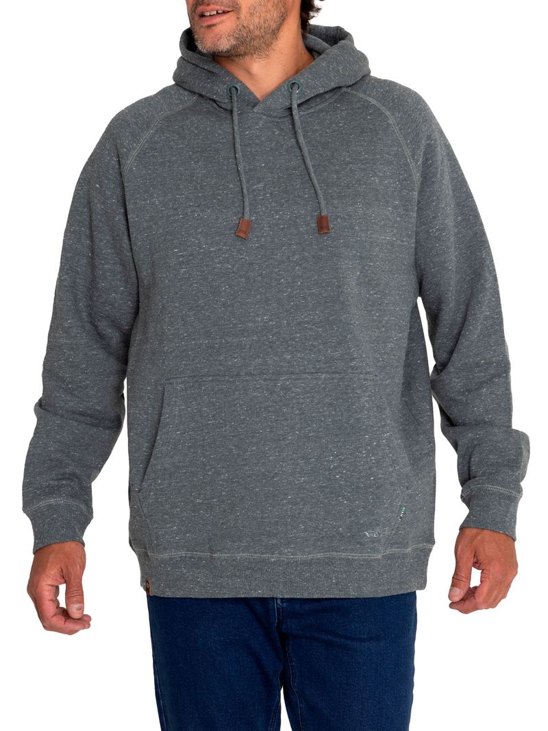 Polerón Algodón Orgánico Hombre Walsall Verde Rockford