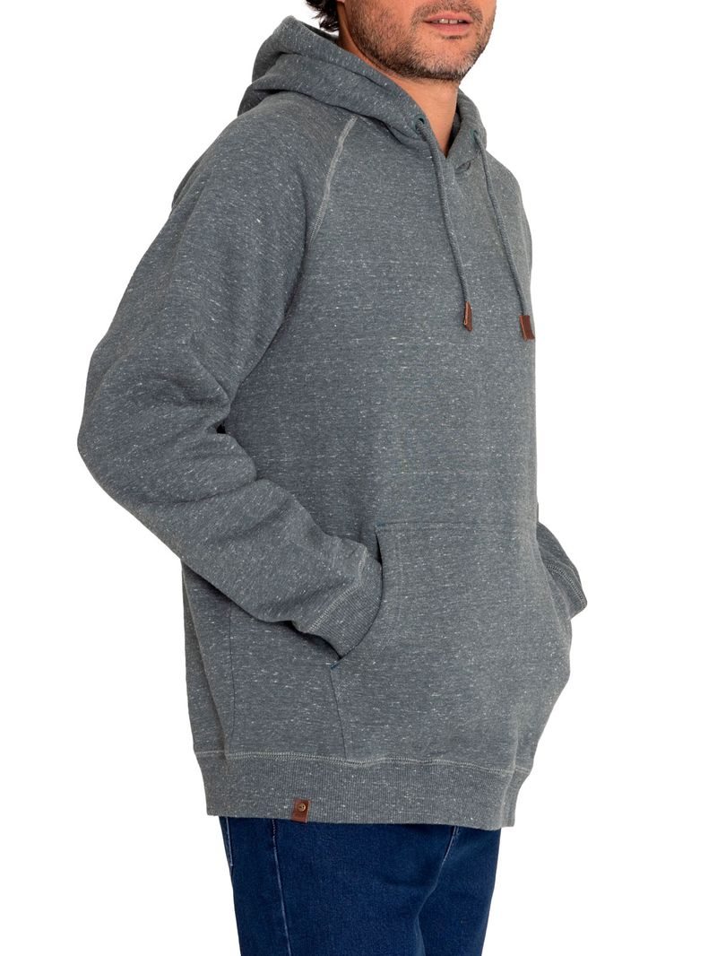 Polerón Algodón Orgánico Hombre Walsall Verde Rockford