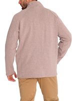 Polerón Algodón Orgánico Hombre Doble Beige/Crudo Rockford
