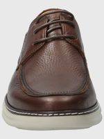 Zapato Cuero Hombre Max G Café