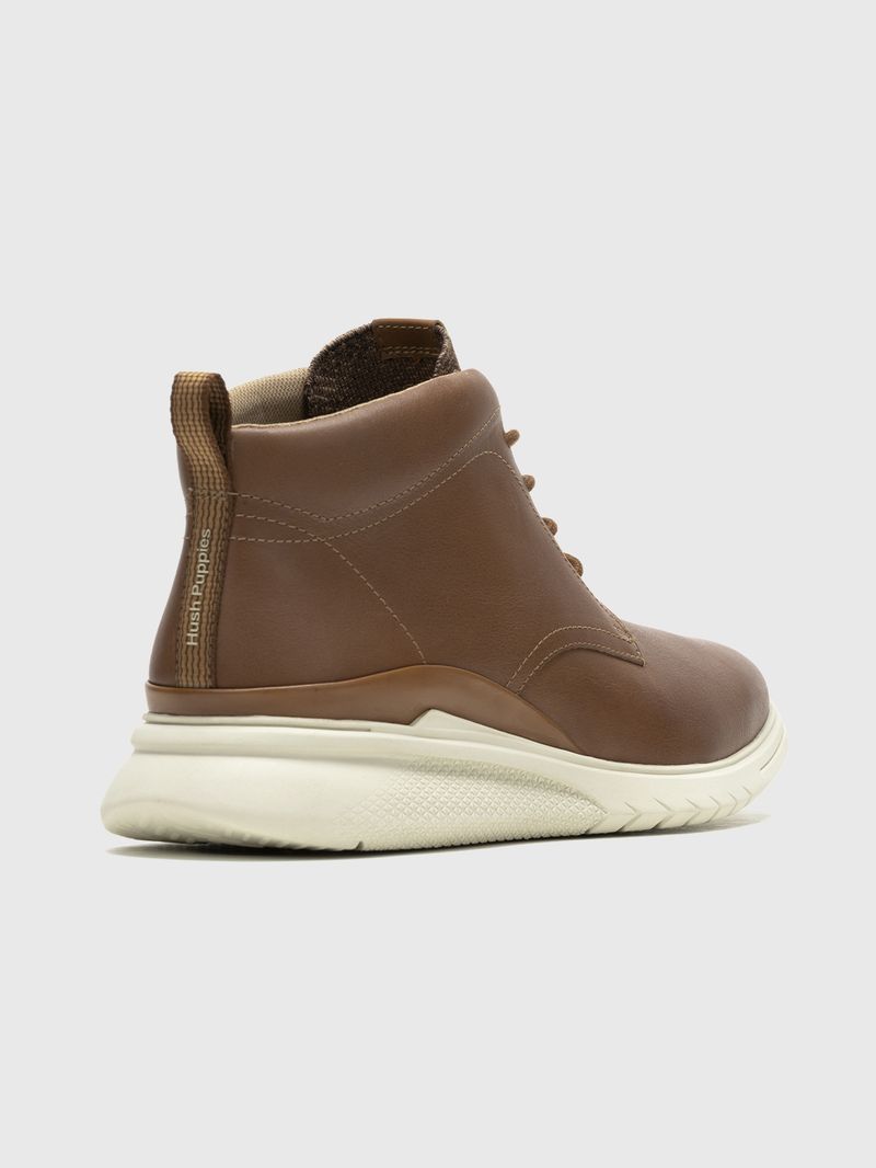 Botin Cuero Hombre Advance Chukka Café